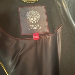 Black knee length coat